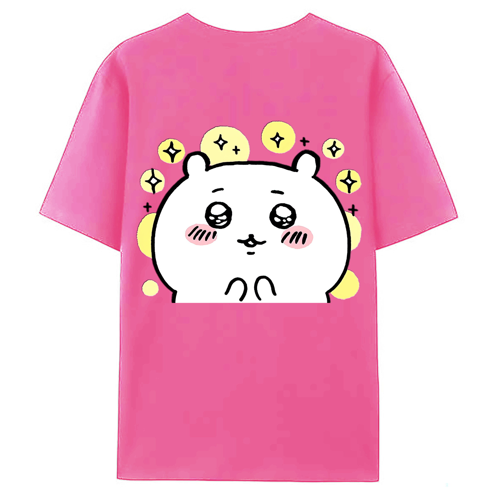 （画像用） ちいかわ ちいかわ Chii-kawa chiikawa レディース半袖Tシャツ(バックプリント)